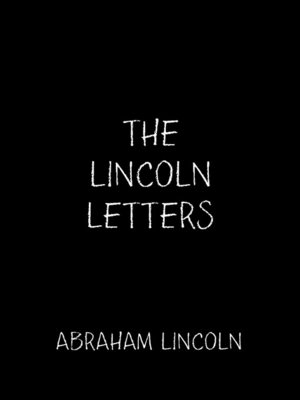 cover image of The Lincoln Letters